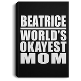 Beatrice World's Okayest Mom - Canvas Portrait