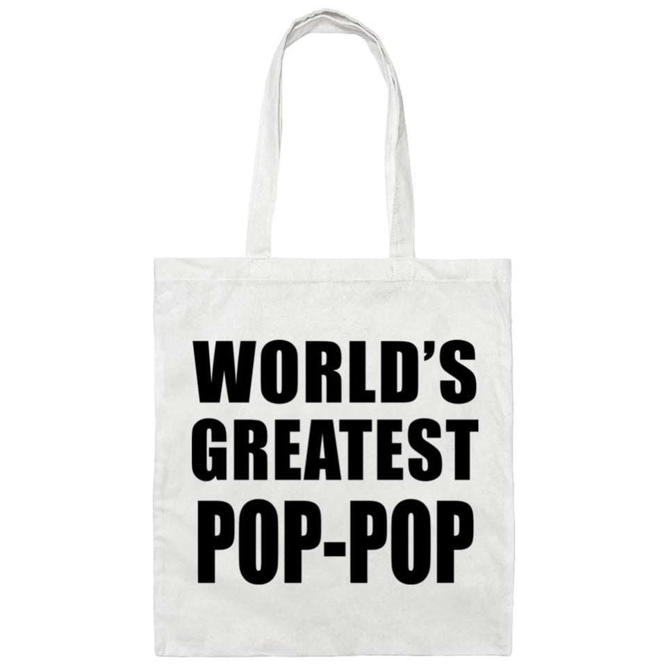 World's Greatest Pop-Pop - Tote Bag White