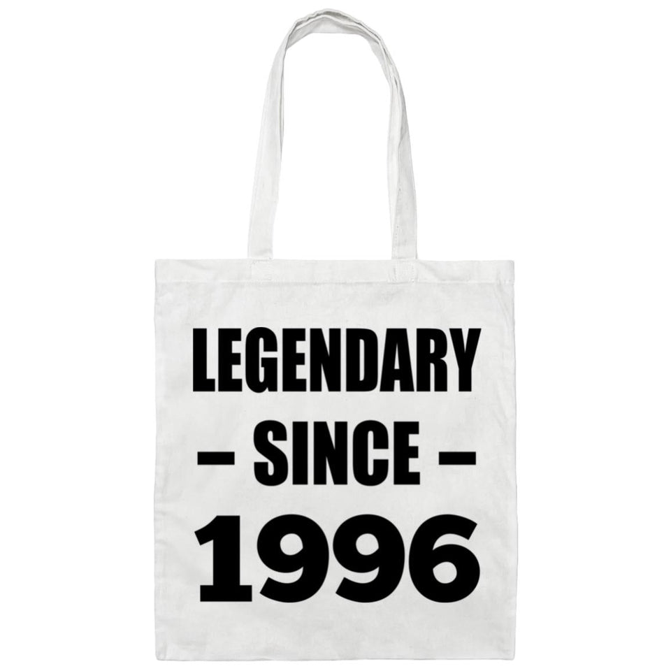 28th Birthday Legendary Since 1996 - Tote Bag White