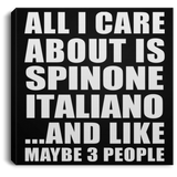 All I Care About Is Spinone Italiano - Canvas Square