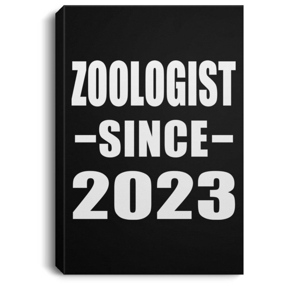 Zoologist Since 2023 - Canvas Portrait