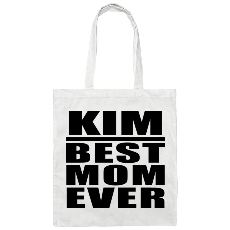 Kim Best Mom Ever - Tote Bag White