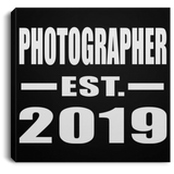 Photographer Established EST. 2019 - Canvas Square