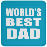 World's Best Dad - Drink Coaster