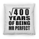 20th Anniversary Square Root of 400 Years of Mr Perfect - Throw Pillow