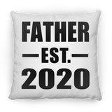 Father Established EST. 2020 - Throw Pillow