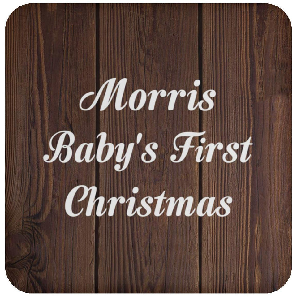 Morris Baby's First Christmas - Drink Coaster D