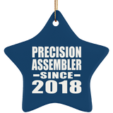 Precision Assembler Since 2018 - Star Ornament