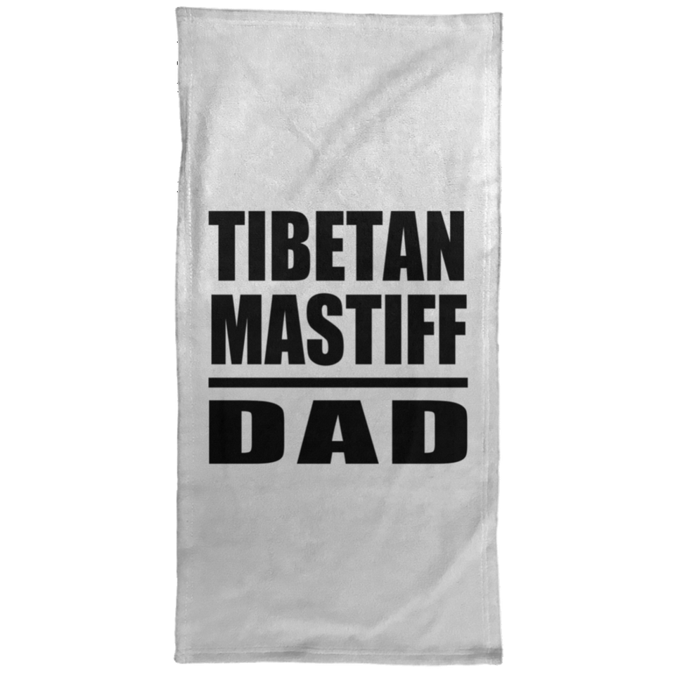 Tibetan Mastiff Dad - Hand Towel