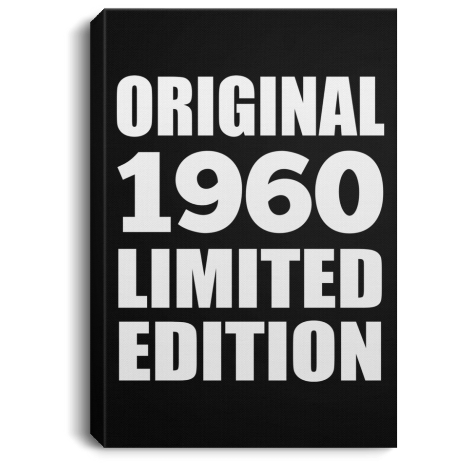 64th Birthday Original 1960 Limited Edition - Canvas Portrait
