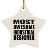 Most Awesome Industrial Designer - Star Ornament