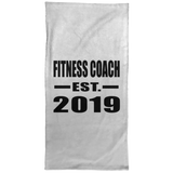 Fitness Coach Established EST. 2019 - Hand Towel