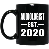 Audiologist Established EST. 2020 - 11oz Coffee Mug Black