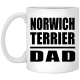 Norwich Terrier Dad - 11oz Coffee Mug