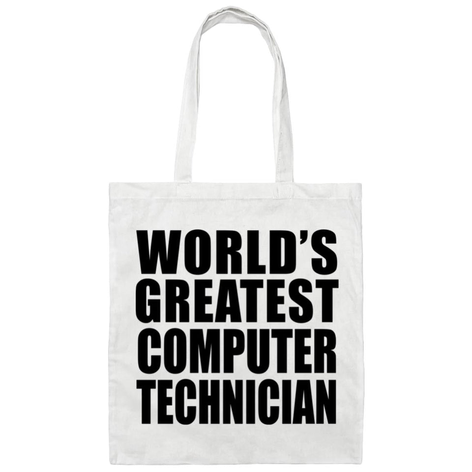 World's Greatest Computer Technician - Tote Bag White