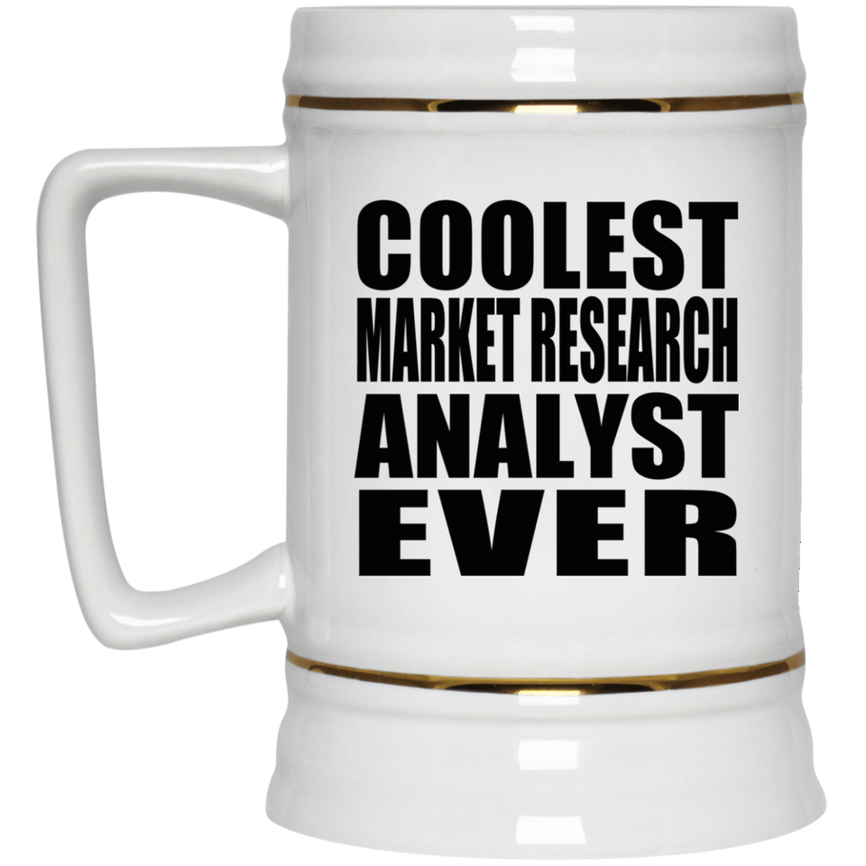 Coolest Market Research Analyst Ever - Beer Stein