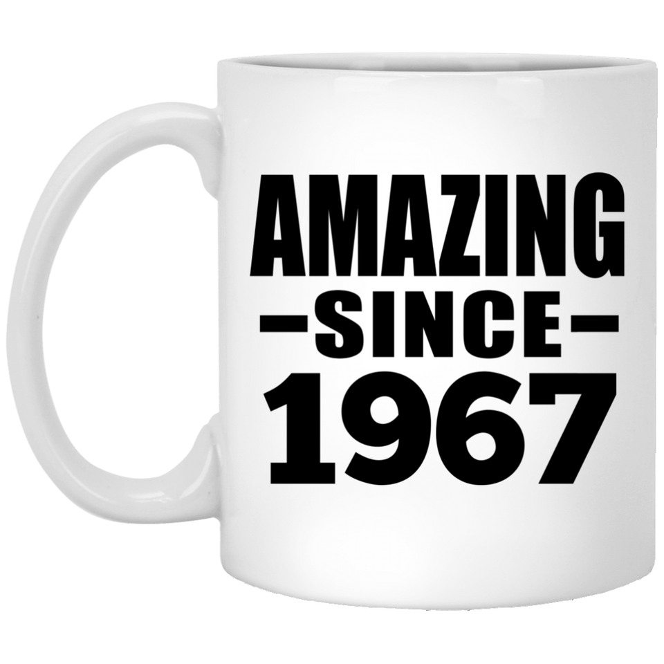 57th Birthday Amazing Since 1967 - 11 Oz Coffee Mug