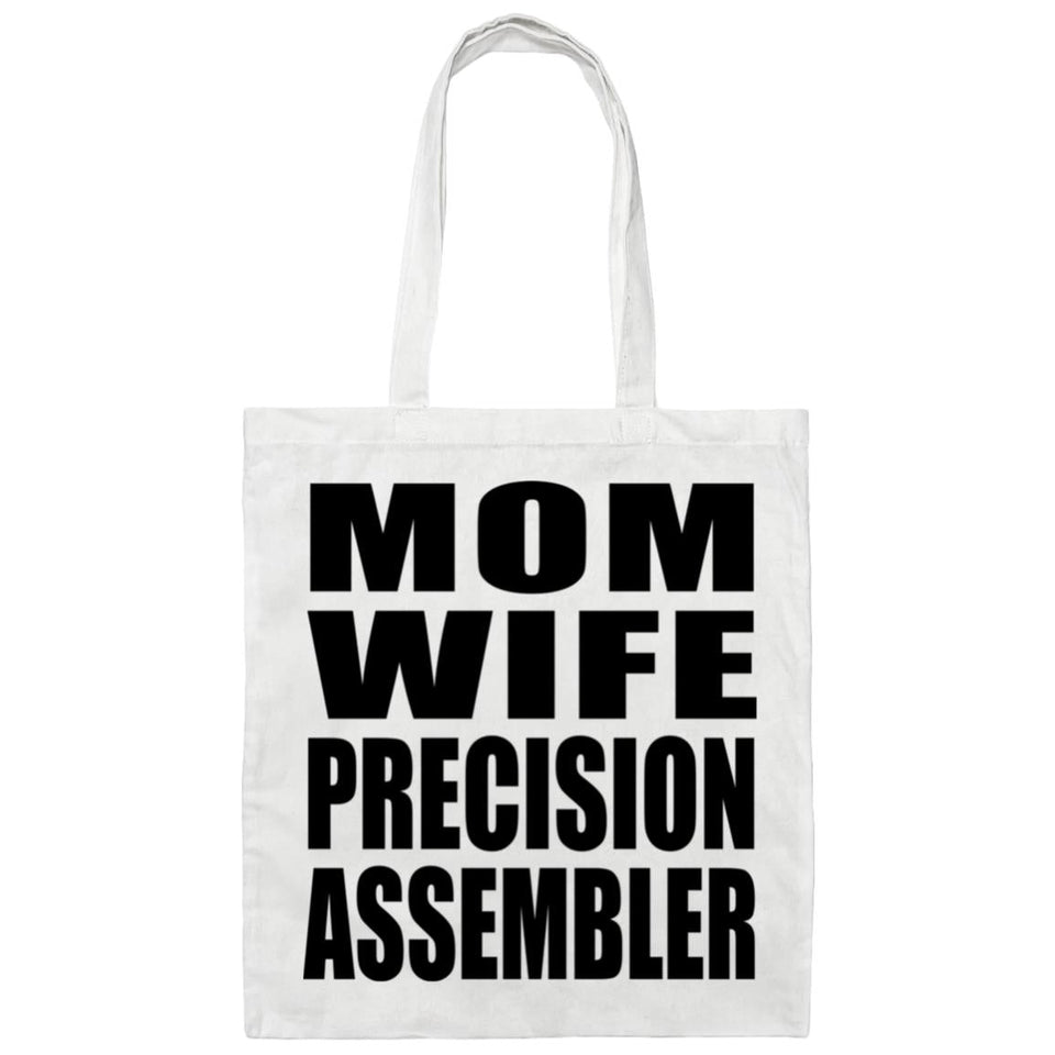 Mom Wife Precision Assembler - Tote Bag White