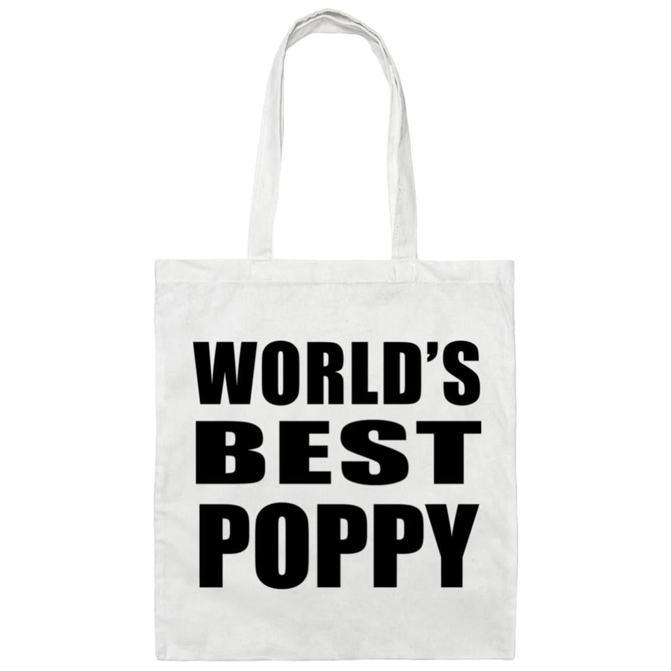 World's Best Poppy - Tote Bag White