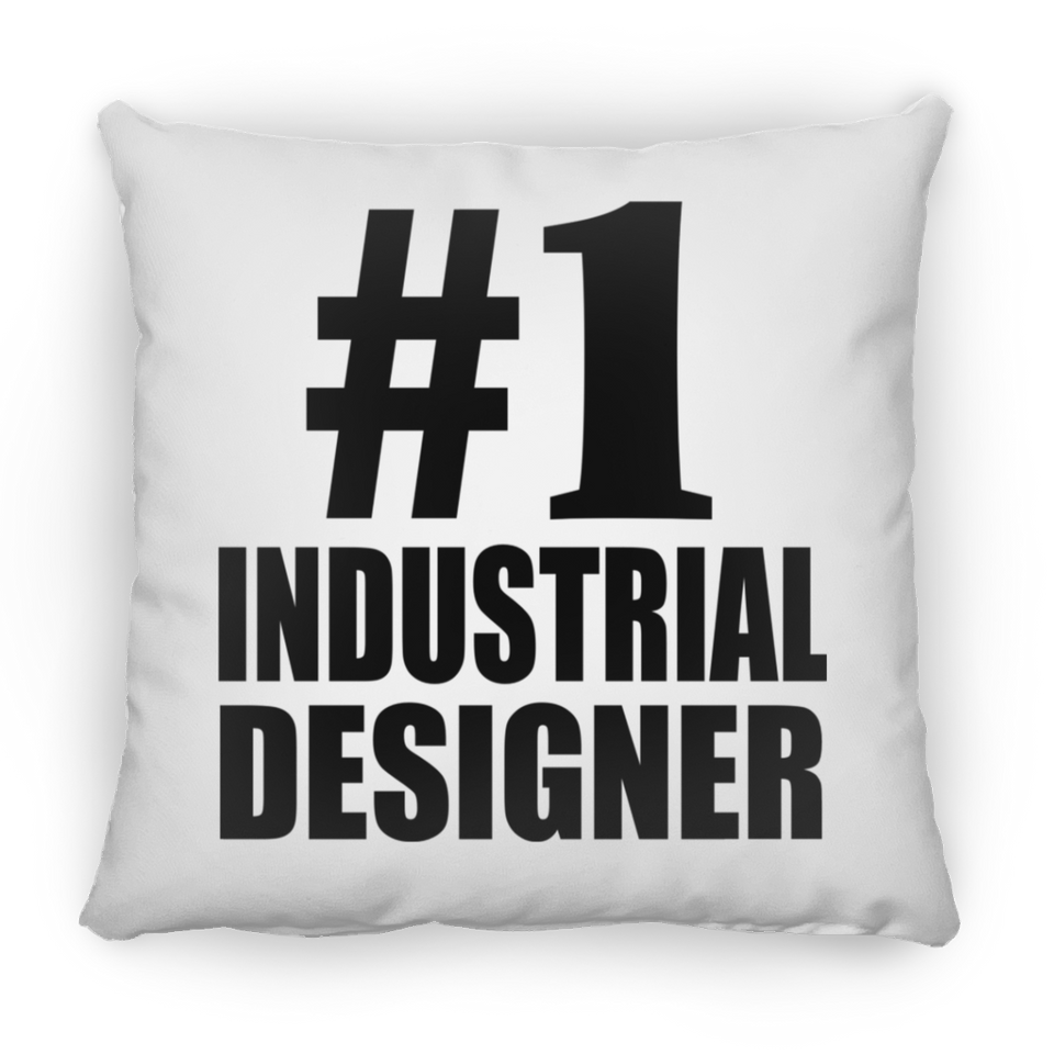 Number One #1 Industrial Designer - Throw Pillow