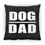 Dog Dad - Throw Pillow Black
