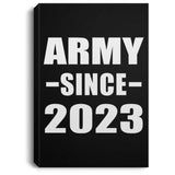 Army Since 2023 - Canvas Portrait
