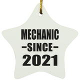 Mechanic Since 2021 - Star Ornament