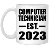 Computer Technician Established EST. 2023 - 11oz Coffee Mug