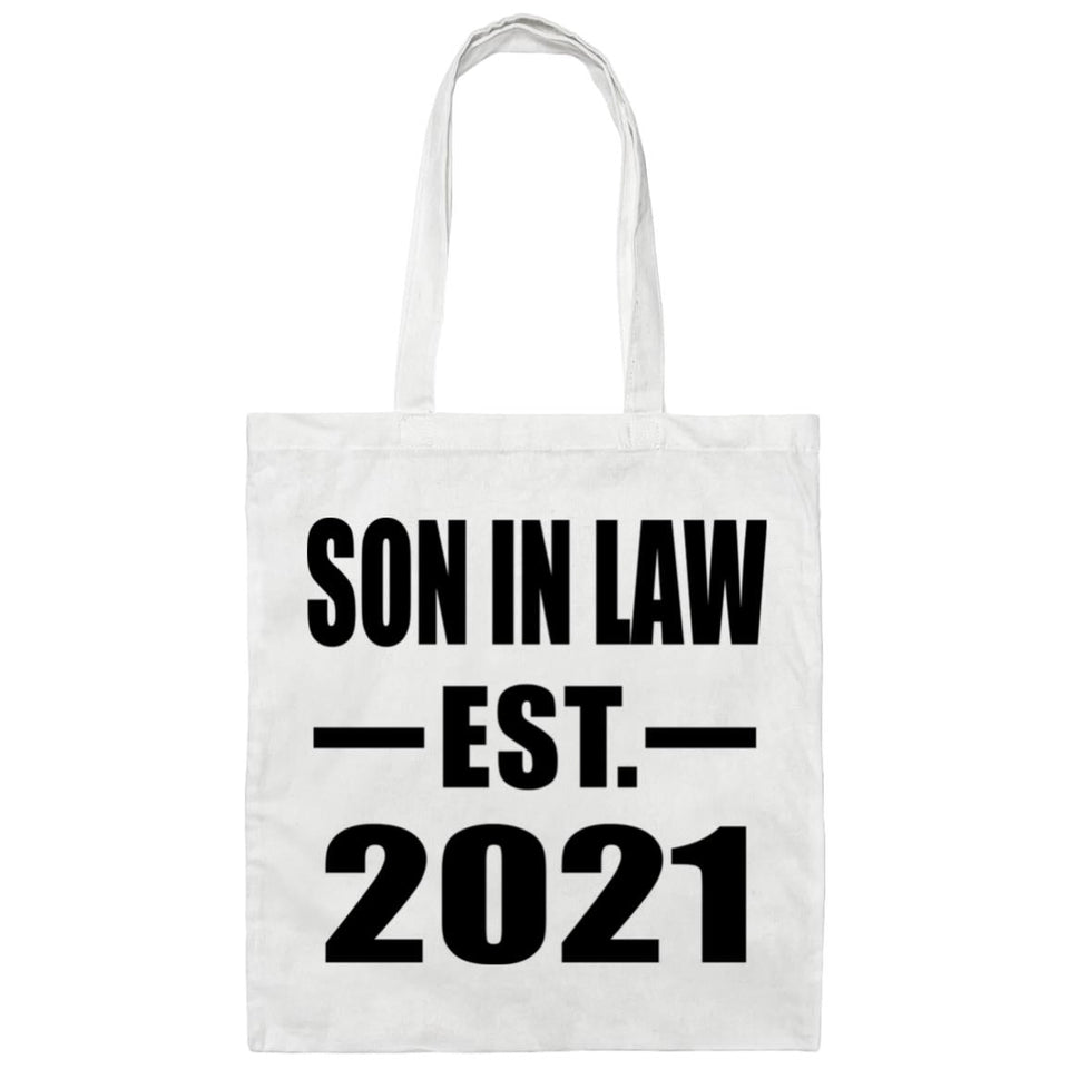 Son In Law Established EST. 2021 - Tote Bag White