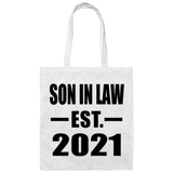 Son In Law Established EST. 2021 - Tote Bag White