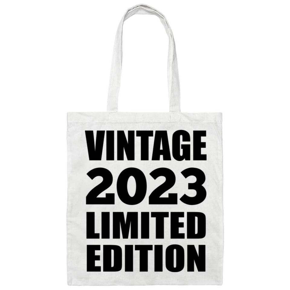 1st Birthday Vintage 2023 Limited Edition - Tote Bag White