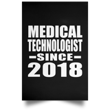 Medical Technologist Since 2018 - Poster Portrait