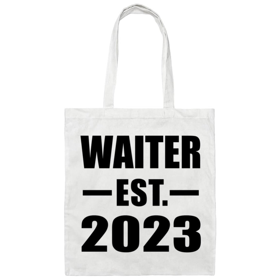 Waiter Established EST. 2023 - Tote Bag White