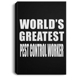 World's Greatest Pest Control Worker - Canvas Portrait