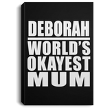 Deborah World's Okayest Mum - Canvas Portrait