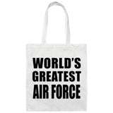 World's Greatest Air Force - Tote Bag White