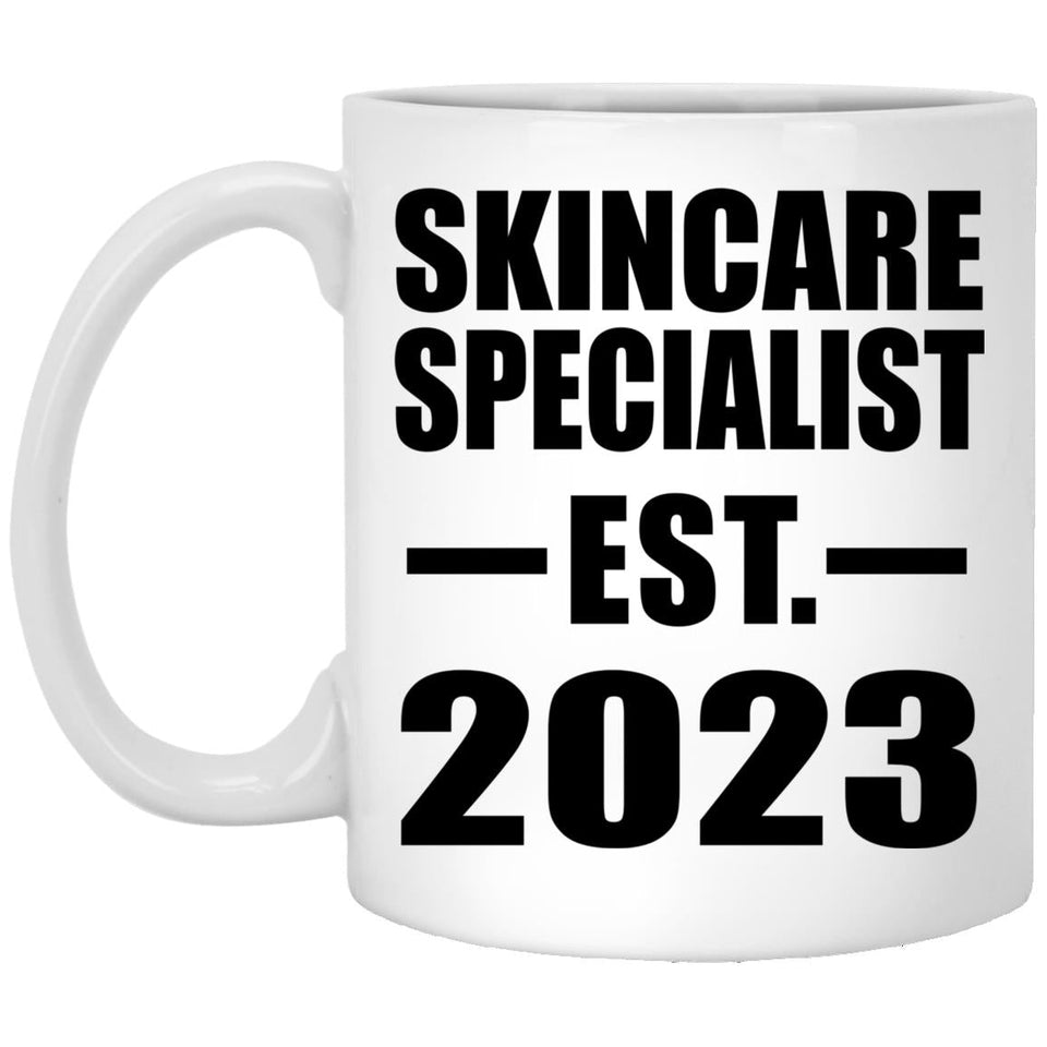 Skincare Specialist Established EST. 2023 - 11oz Coffee Mug
