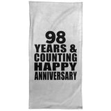 Happy 98th Anniversary 98 Years & Counting - Hand Towel