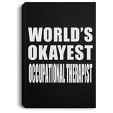 World's Okayest Occupational Therapist - Canvas Portrait