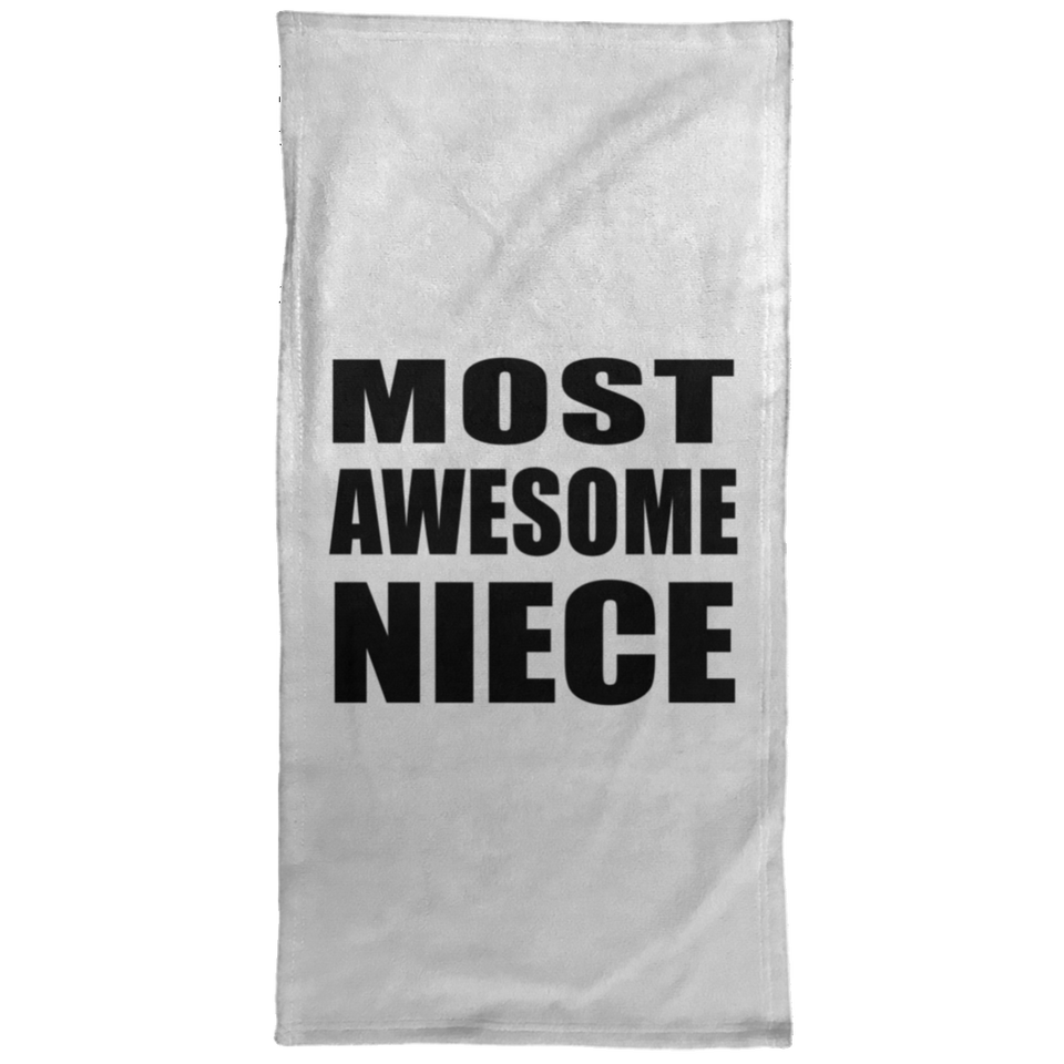 Most Awesome Niece - Hand Towel