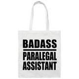 Badass Paralegal Assistant - Tote Bag White