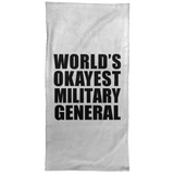 World's Okayest Military General - Hand Towel