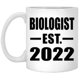 Biologist Established EST. 2022 - 11oz Coffee Mug