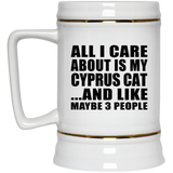 All I Care About Is My Cyprus Cat - Beer Stein