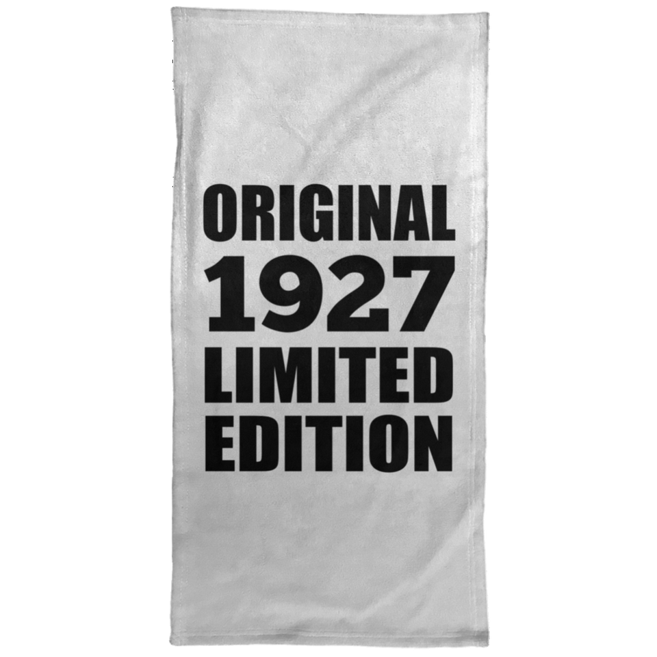 97th Birthday Original 1927 Limited Edition - Hand Towel