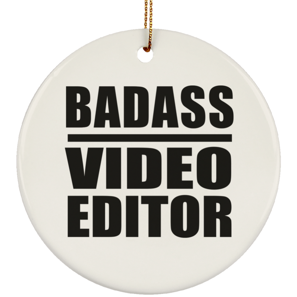 Badass Video Editor - Circle Ornament