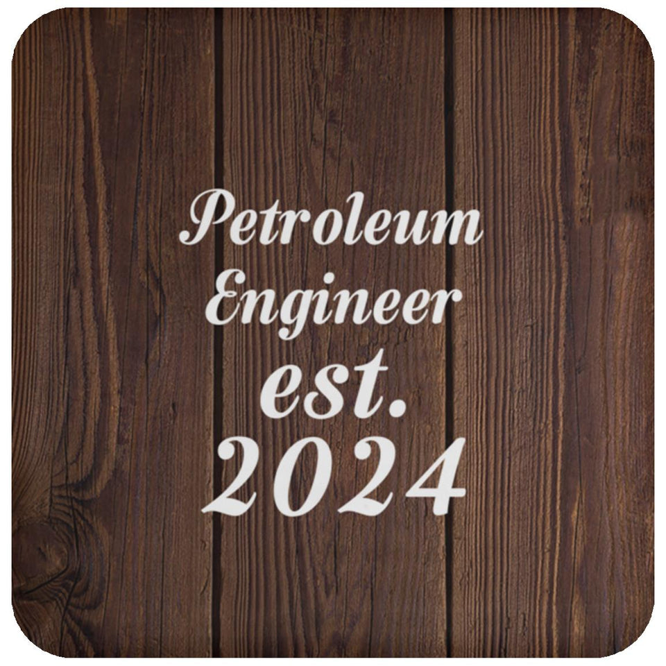 Petroleum Engineer Established Est. 2024 - Drink Coaster D