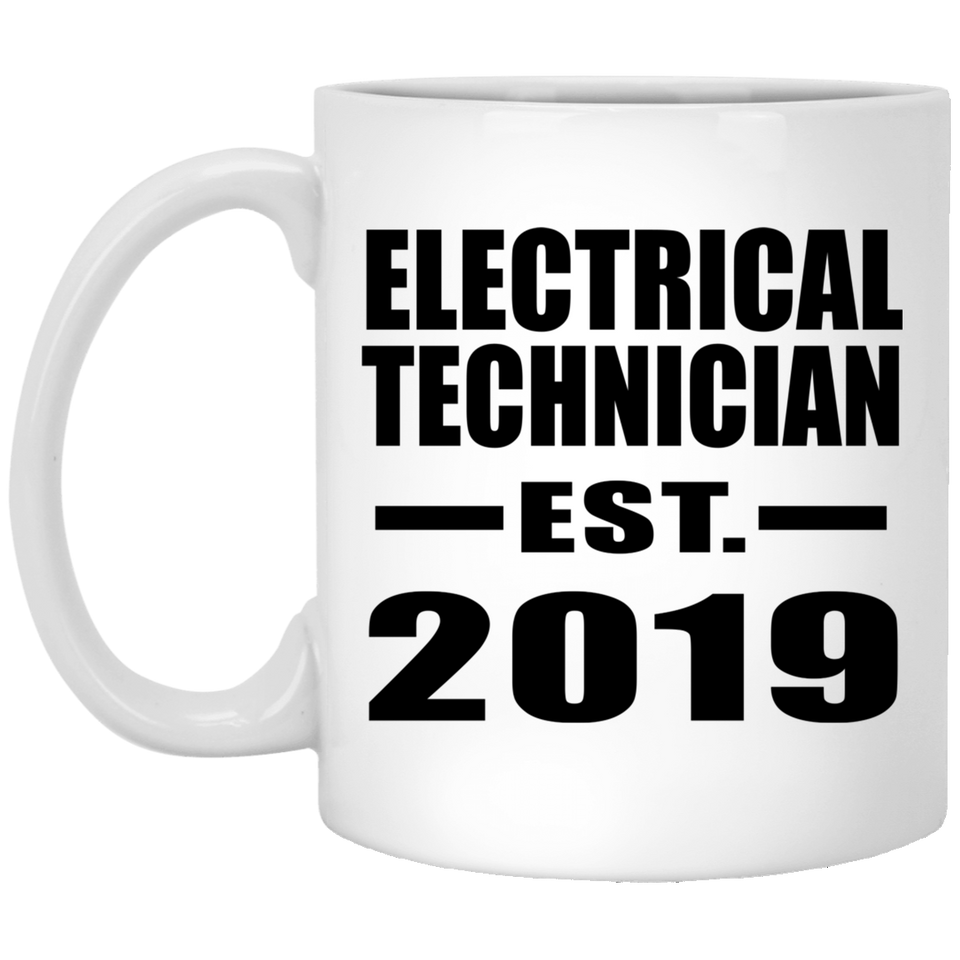 Electrical Technician Established EST. 2019 - 11oz Coffee Mug