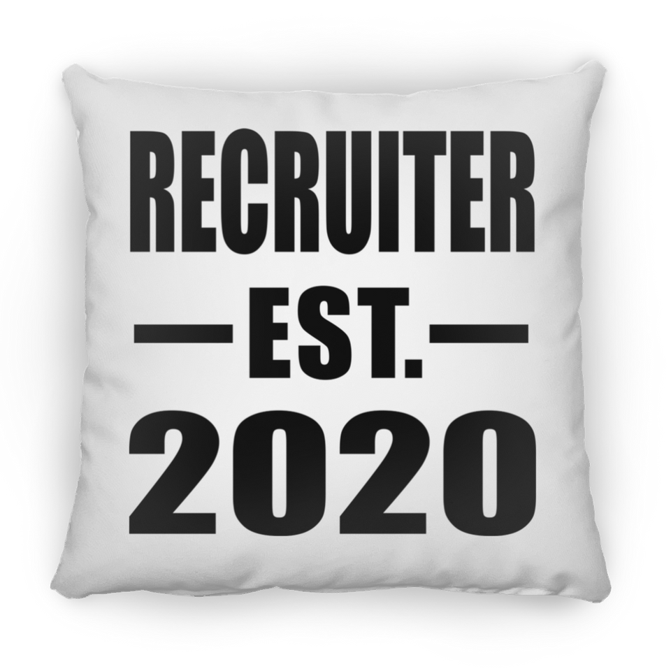 Recruiter Established EST. 2020 - Throw Pillow