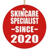Skincare Specialist Since 2020 - Circle Ornament